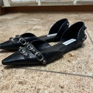 Steve Madden Dalia Cut Out Flats black size 7